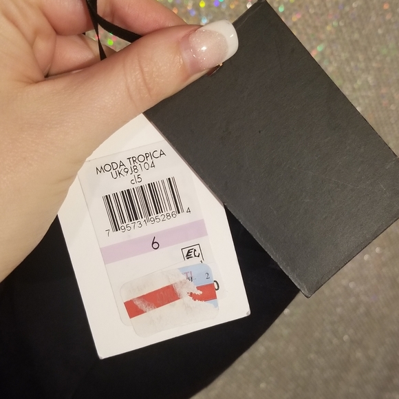 DKNY MODA TROPICA Blue Suede Fit and Flare Blazer NWT sz 6 - Picture 3 of 4